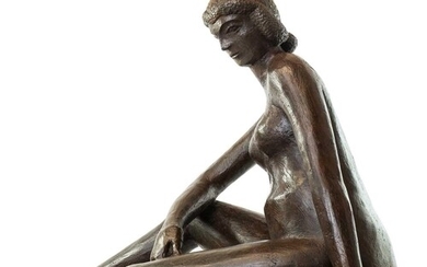 Breon O'CASEY (1928-2011) Reclining Nude, 2001 Bronze Editi...