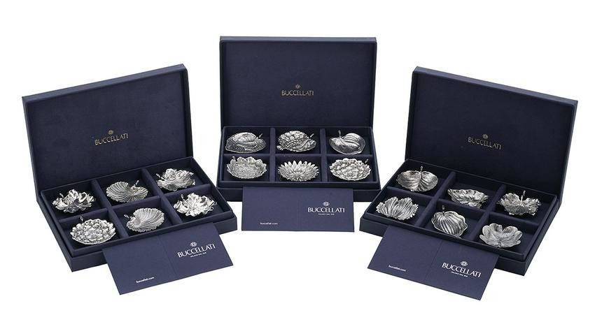 Buccellati Sterling Silver Place Card Holders