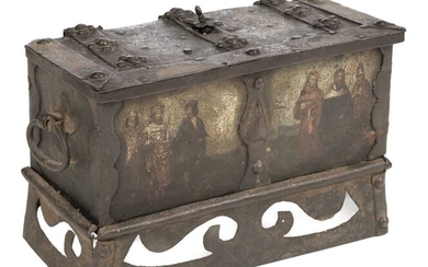 Casket. German Nuremberg casket, probably 17th century