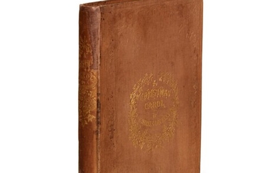 Charles Dickens | A Christmas Carol. London: Chapman & Hall, 1844, first edition, trial printing