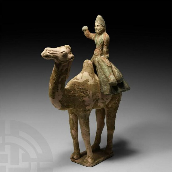 Chinese Tang Camel and Rider