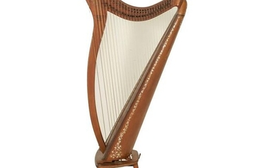 Clark Irish Harp Antique Celtic Musical Instrument