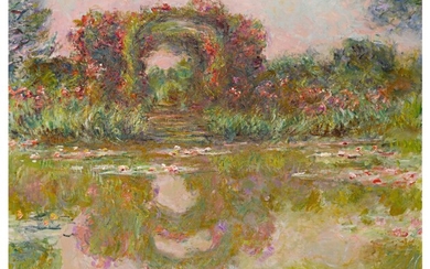 Claude Monet Les Arceaux de roses, Giverny