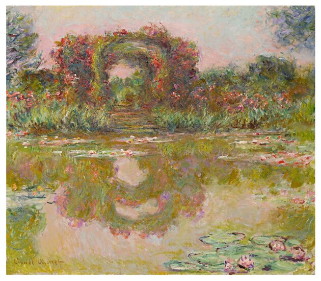 Claude Monet Les Arceaux de roses, Giverny