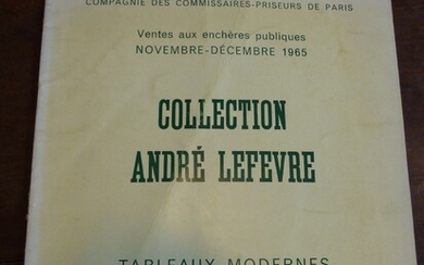 Collection André Lefevre / Tableaux Modernes / Objets d'Art de l'Afrique