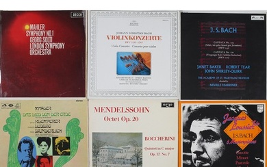 Collection of 6 Classical LPs Includes: Jacques Loussier Tr...