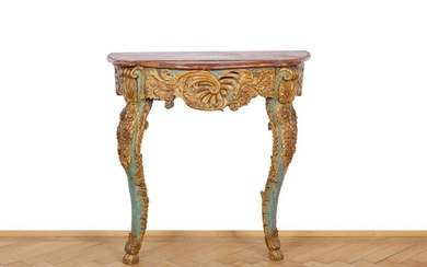 Console table, Southern Germany or Northern Italy, mid 18th century