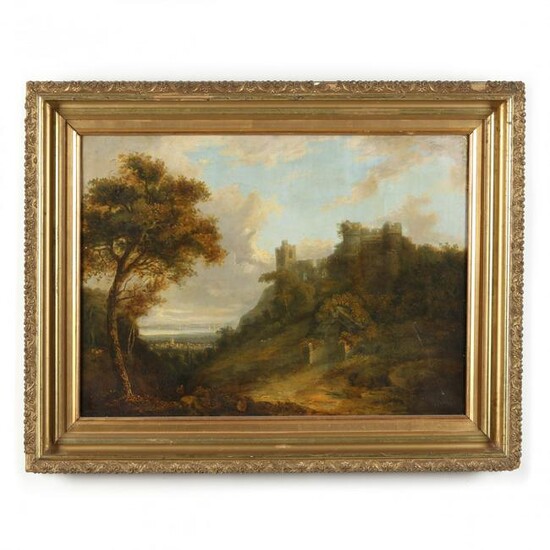 Continental School (19th century), Romantic Landscape