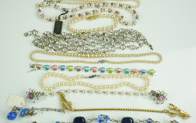 Costume Jewelry Honora Pearls Lot