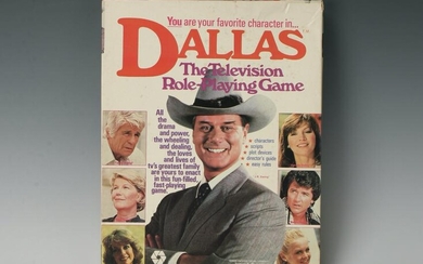 DALLAS THE TELEVISION ROLE PLAYING GAME 1980