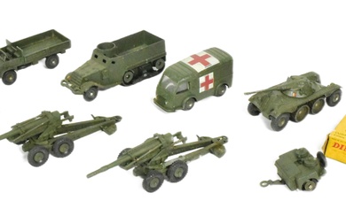 DIECAST - FRENCH DINKY TOYS - MILITARY DIECAST MODELS