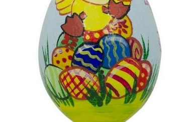 Darling Duckling Easter Egg Wooden Figurine