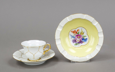 Demitasse cup and ashtray, Meisse