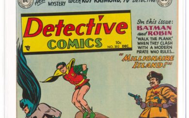 Detective Comics #202 (DC, 1953) CGC NM+ 9.6 Off-white...