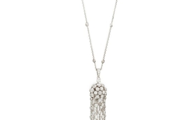 Diamond Pendent Necklace | 卡地亞 | 鑽石項鏈, Cartier