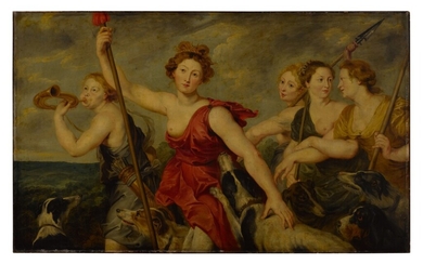 Diana as a Huntress, Circle of Peter Paul Rubens