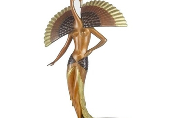 ERTE: "Ibis" - Bronze Sculpture