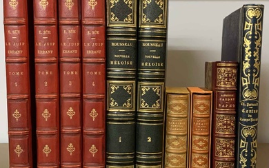 EUGENE SUE. Le Juif errant. 1845. 4 volumes. -... - Lot 446 - Aguttes