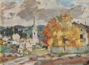 Emanuel Fohn (Klagenfurt 1881 – Bozen/Bolzano 1966), Castelrotto, 1950...