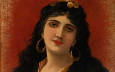 Emile Eisman Semenowsky, Woman in Oriental Costume