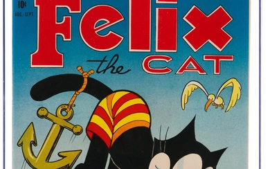 Felix the Cat #4 (Dell, 1948) CGC NM+ 9.6...