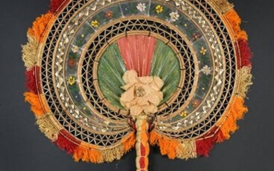 Flag screen, India, early 20th century