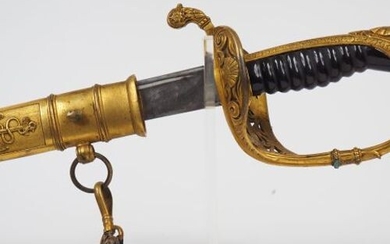French naval officer's saber 2nd Republic period (no crowned decorations...