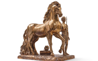 Giorgio de Chirico (1888-1978), Ganimede e il suo cavallo