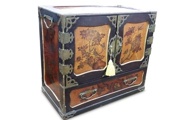 Good Japanese Meiji Period Table Cabinet