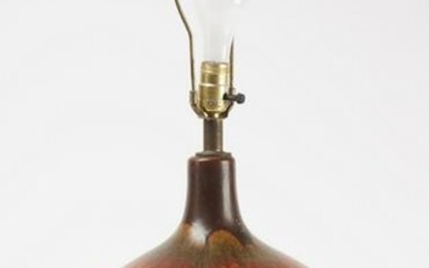Good Mid-Century Modern Pottery Lamp