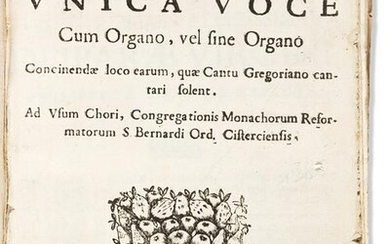 Gregorian Chants, Cistercian. Missae Unica Voce cum