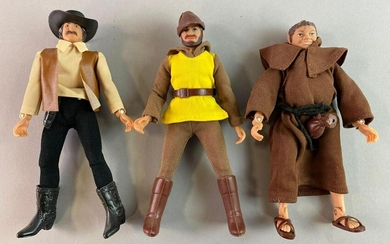 Group of 3 Mego Action Figures