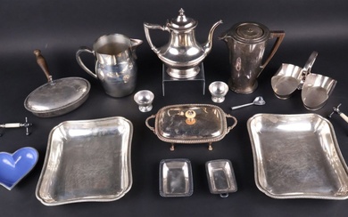 Group of Silver Plated Holloware