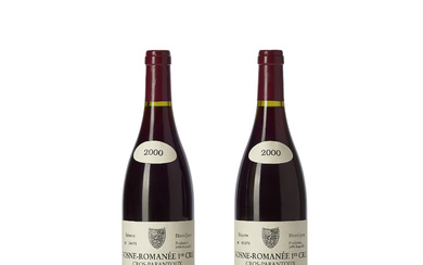 Henri Jayer, Vosne-Romanée Cros Parantoux 2000 2 Bottles (75cl) per...