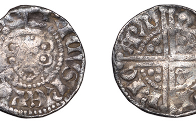 Henry III (1216-1272), Long Cross coinage, Penny, class 5a3, Durham, Bp Kirkham,...