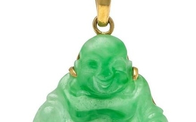 Jade pendant GG 750/000 with