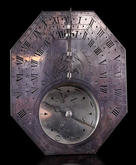 (-), Compass or sundial, 20th century, base