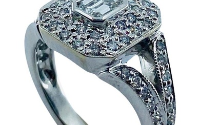 Kwiat Diamond Ring 18k White Gold