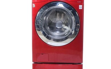 LG 4.0 Cu. Ft. Ultra Large Capacity SteamWasher™ with ColdWash™ and Pedestal