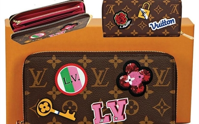 LOUIS VUITTON purse, model: Zippy Monogram Canvas, with