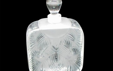 Lalique Crystal Scent Bottle, Falcon Hittite