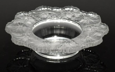 Lalique for Linz Brothers Jewelers "Honfleur" Bowl