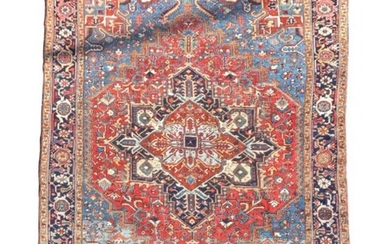Large Semiantique 143.5in x 101in Sarouk Manner Rug