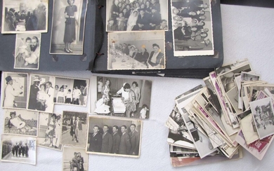 Large photo archive of a Jewish family, Jewish DP camp, Germany, Palestine-Israel, 220 photos