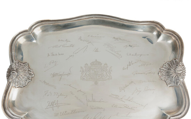 Large-sized Sterling Silver Tray