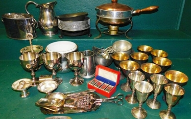 Lot of Silverplate & Pewter Items