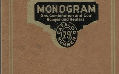 MONOGRAM. GAS, COMBINATION AND COAL RANGES AND HEATERS