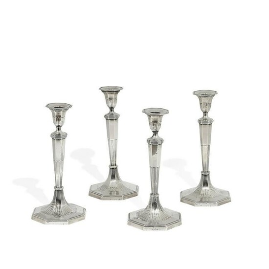 Maker Unknown George IV set of candlesticks, four