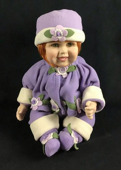 Marie Osmond Babies Bloom Tiny Tot 1990s Pansy