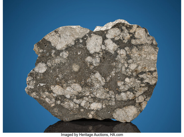 NWA 15322 Eucrite Meteorite End Cut Eucrite-mmict Northwest Africa...